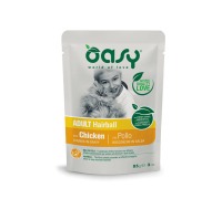 Вологий корм для кішок OASY CAT Adult Hairball 85 г, 343761
