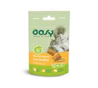Ласощі для кішок OASY CAT TREATS качка 60 г, 346304