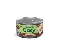 Вологий корм для собак OASY DOG Wet Natury курка з овочами, м’ясне філе 150 г, 514139