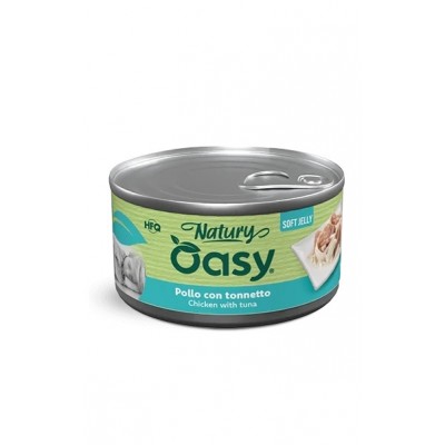 Вологий корм для собак OASY DOG Wet Natury курка з тунцем, м’ясне філе 150 г, 514092