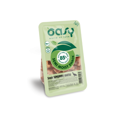Ласощі для собак OASY DOG NATURAL SNACKS качка 100 г, 345482