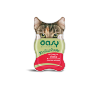 Влажный корм для кошек OASY CAT Телятина 85 г, (паштет) 342245