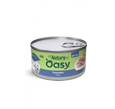 Влажный корм для кошек OASY CAT Wet Natury тунец в желе 85 г, 512913