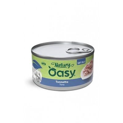 Вологий корм для кішок OASY CAT Wet Natury тунець в желе 85 г, 512913