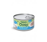 Вологий корм для кішок OASY CAT Wet Natury тунець з мальком в желе 85 г, 513019
