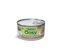Вологий корм для кішок OASY CAT Wet Natury тунець з молюском в желе 85 г, 513033