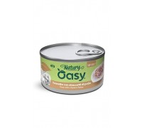 Вологий корм для кішок OASY CAT Wet Natury тунець з з курячими пластівцями в желе 85 г, 512975