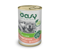 Вологий корм для собак OASY OAP Adult Medium/Large лосось 400 г, 342344