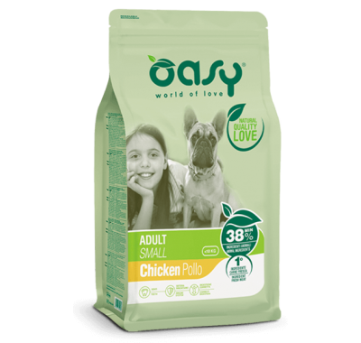 Сухий корм для собак OASY LIFESTAGE Adult Small із куркою 18 кг, 349206