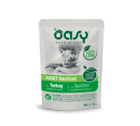 Вологий корм для кішок OASY CAT Adult Sterilized індичка 85 г, 510308