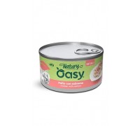 Влажный корм для кошек OASY CAT Wet Natury курица с лососем в желе 85 г, 512753