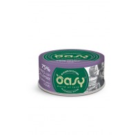Вологий корм для кішок OASY CAT Wet More Love тунець з кальмаром, ніжна нарізка у соусі 70 г, 344867