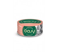 Вологий корм для кішок OASY CAT Wet More Love тунець з лососем, ніжна нарізка у соусі 70 г, 344928