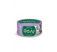 Вологий корм для кошенят OASY CAT Wet More Love Kitten курка з додаваням яєць, ніжна нарізка у соусі 70 г, 344829
