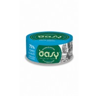 Вологий корм для кішок OASY CAT Wet More Love тунець з анчоусами, ніжна нарізка у соусі 70 г, 511411