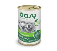 Вологий корм для собак OASY OAP Adult Medium/Large кролик 400 г, 342382