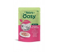 Влажный корм для кошек OASY CAT Wet Natury тунец с лососем в желе 70 г, 514016