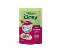 Влажный корм для кошек OASY CAT Wet Natury курица с говядиной в желе 70 г, 513736