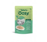 Влажный корм для кошек OASY CAT Wet Natury курица с яблоком в желе 70 г, 513699