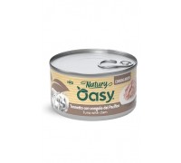 Вологий корм для кішок OASY CAT Wet Natury тунецьтунець з молюском в бульйоні 85 г, 514818