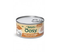 Вологий корм для кішок OASY CAT Wet Natury курка курка з сиром в бульйоні 85 г, 514634