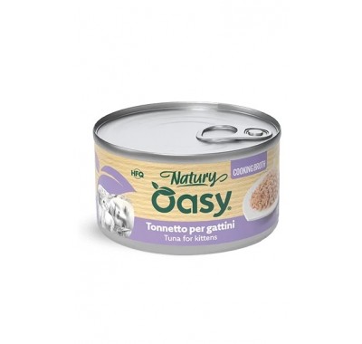 Влажный корм для котят OASY CAT Wet Natury Kitten тунец в бульоне 85 г, 514719