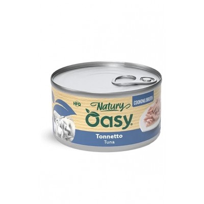 Вологий корм для кішок OASY CAT Wet Natury тунець в бульйоні 85 г, 514733