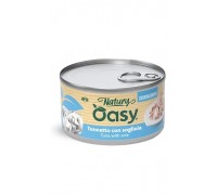Влажный корм для кошек OASY CAT Wet Natury тунец с камбалой в бульоне 85 г, 514832