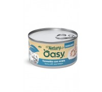 Вологий корм для кішок OASY CAT Wet Natury тунець з дорадою в бульйоні 85 г, 514856