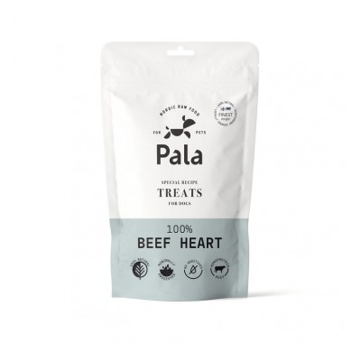 Ласощі для собак Pala Beef Heart 100% яловиче серце, 100 г