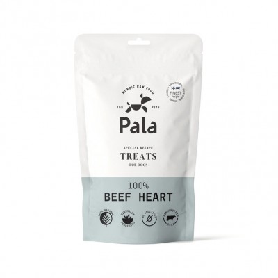 Ласощі для собак Pala Beef Heart 100% яловиче серце, 100 г