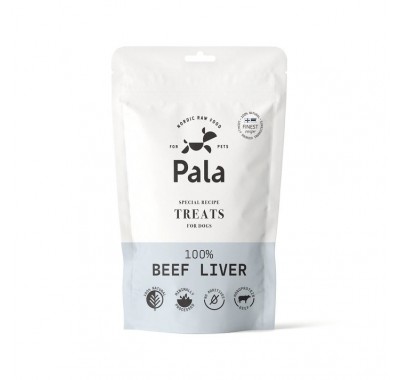 Ласощі для собак Pala Beef liver 100% печінка яловичини, 100 г