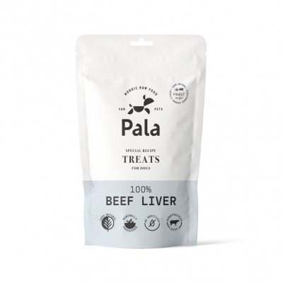 Ласощі для собак Pala Beef liver 100% печінка яловичини, 100 г