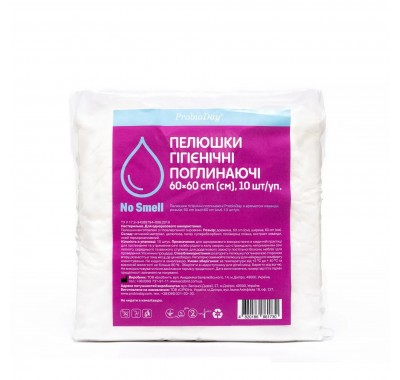 Пелюшки для собак з ароматом лаванди ProbioDay, 60x60см 10шт, 1730