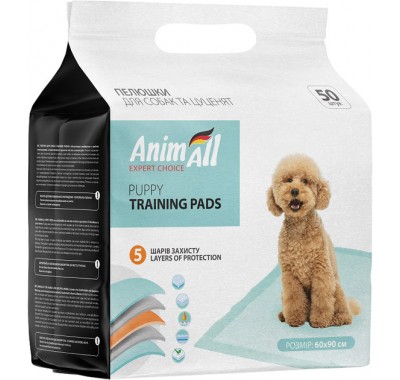 Пеленки для собак AnimAll 60x90см 50шт, 1505