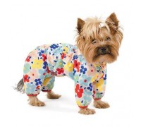 Pet fashion Дощовик БОННІ квіти S