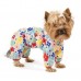 Pet fashion Дощовик БОННІ квіти S