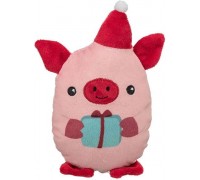 Игрушка для собак Trixie Рождественский поросёнок 19см TR92601
