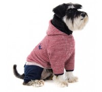 Pet fashion Костюм ГРАНД бордовий/синій M