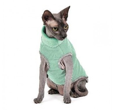 Pet fashion Свитер БРЮС для кота мятный ХХS