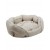 Pet fashion Лежак для собак Кантрі льон 50х40х20см