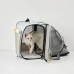 Рюкзак - переноска для собак та котів вагою до 6 кг PETKIT Breezy Zone 35x27x43 см (Blue) P7703