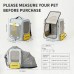 Рюкзак - переноска для собак та котів вагою до 6 кг PETKIT Breezy Zone 35x27x43 см (Blue) P7703