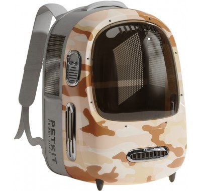 Рюкзак-переноска для котів та собак PETKIT Breezy2 Smart Cat Carrier 33x30x45 см (камуфляж) P7704