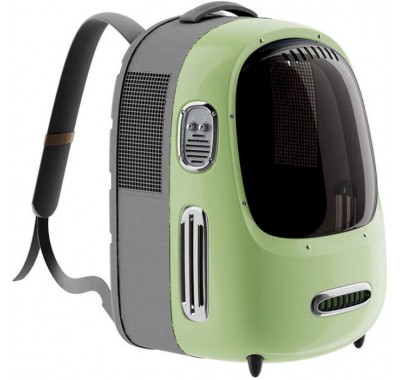 Рюкзак-переноска для котів та собак PETKIT Breezy2 Smart Cat Carrier 33x30x45 см (зелений) P7704 P7704