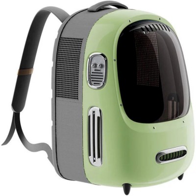 Рюкзак-перноска для котів та собак PETKIT Breezy2 Smart Cat Carrier 33x30x45 см (зелений) P7704