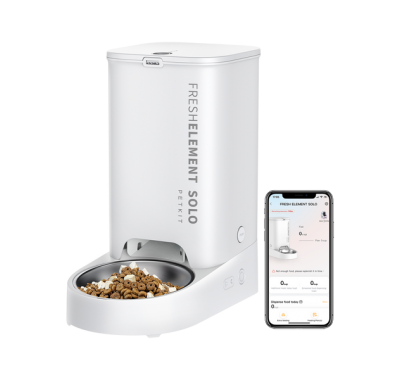 Смарт кормушка для кошек и собак PETKIT Fresh Element SOLO 3 л, белая P570