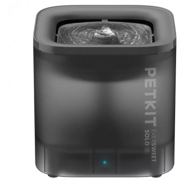 Поїлка для кішок Eversweet SOLO SE Smart Pet Drinking Fountain 1,8 л, чорна P4103S