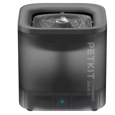 Поїлка для кішок Eversweet SOLO SE Smart Pet Drinking Fountain 1,8 л, чорна P4103S