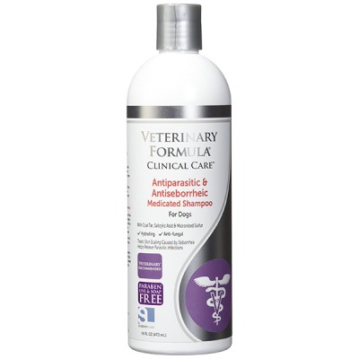 Veterinary Formula Antiparasitic &amp; Antiseborrheic Shampoo Антипаразитарний та антисеборейний шампунь для собак 473 мл
